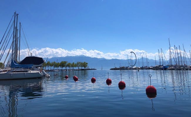 Lake shore in Lausanne (Photo: Seraina Zellweger)