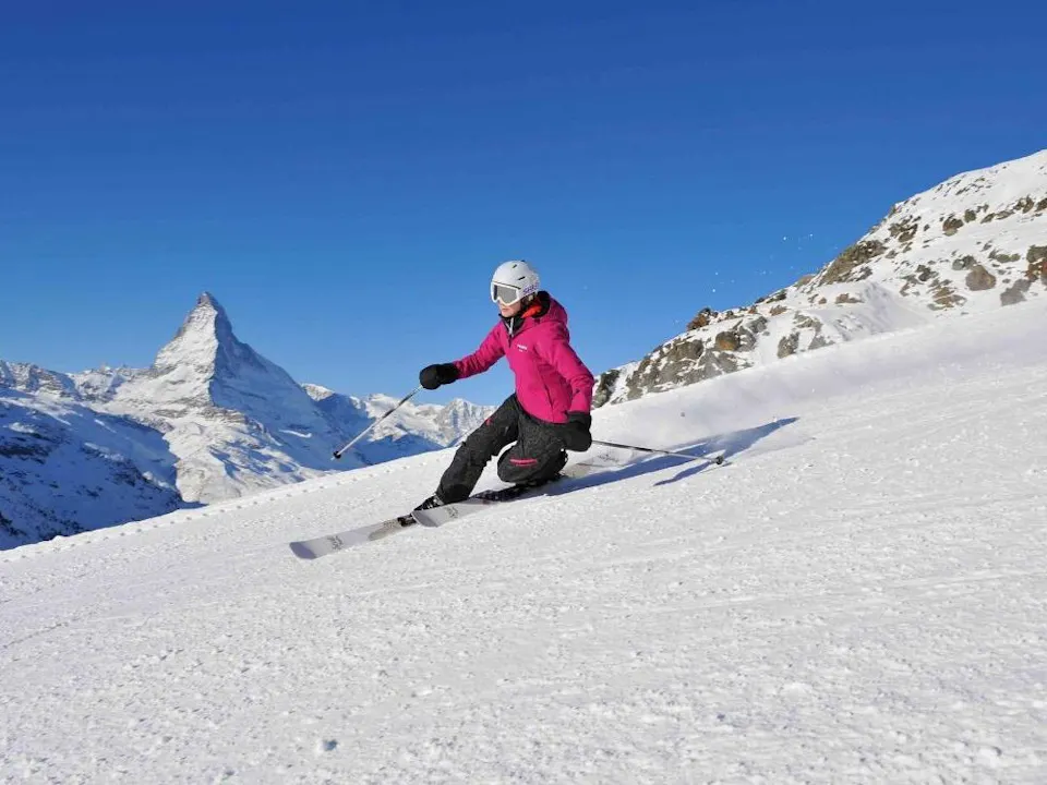 Telemark Ski Fahren