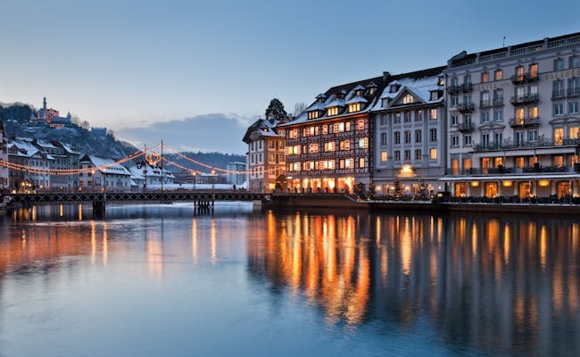 Lucerne (Photo: Switzerland Tourism, Jan Geerk)
