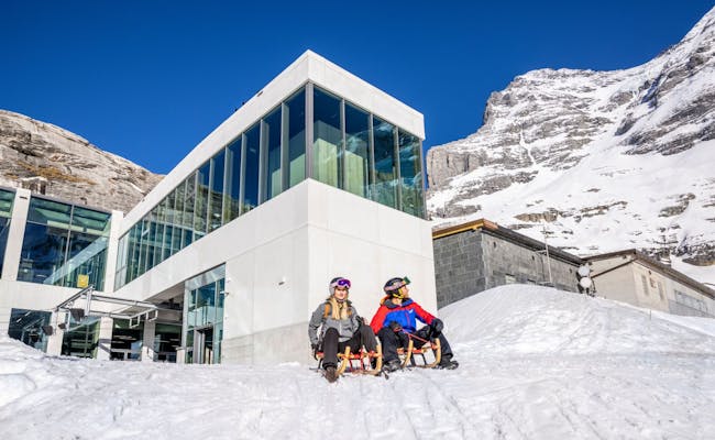 Station de luge du glacier de l'Eiger (photo : Jungfraubahnen)
