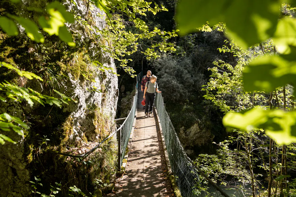 Naturpark Jura Vaudois Vallorbe Cascade du Day