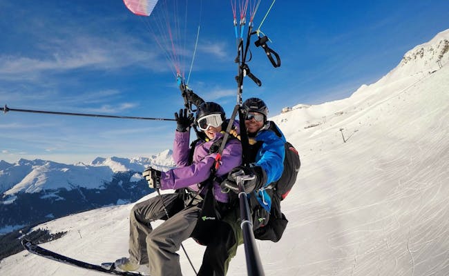 Ski Paragliding Tandem Davos (Photo: Air Davos)