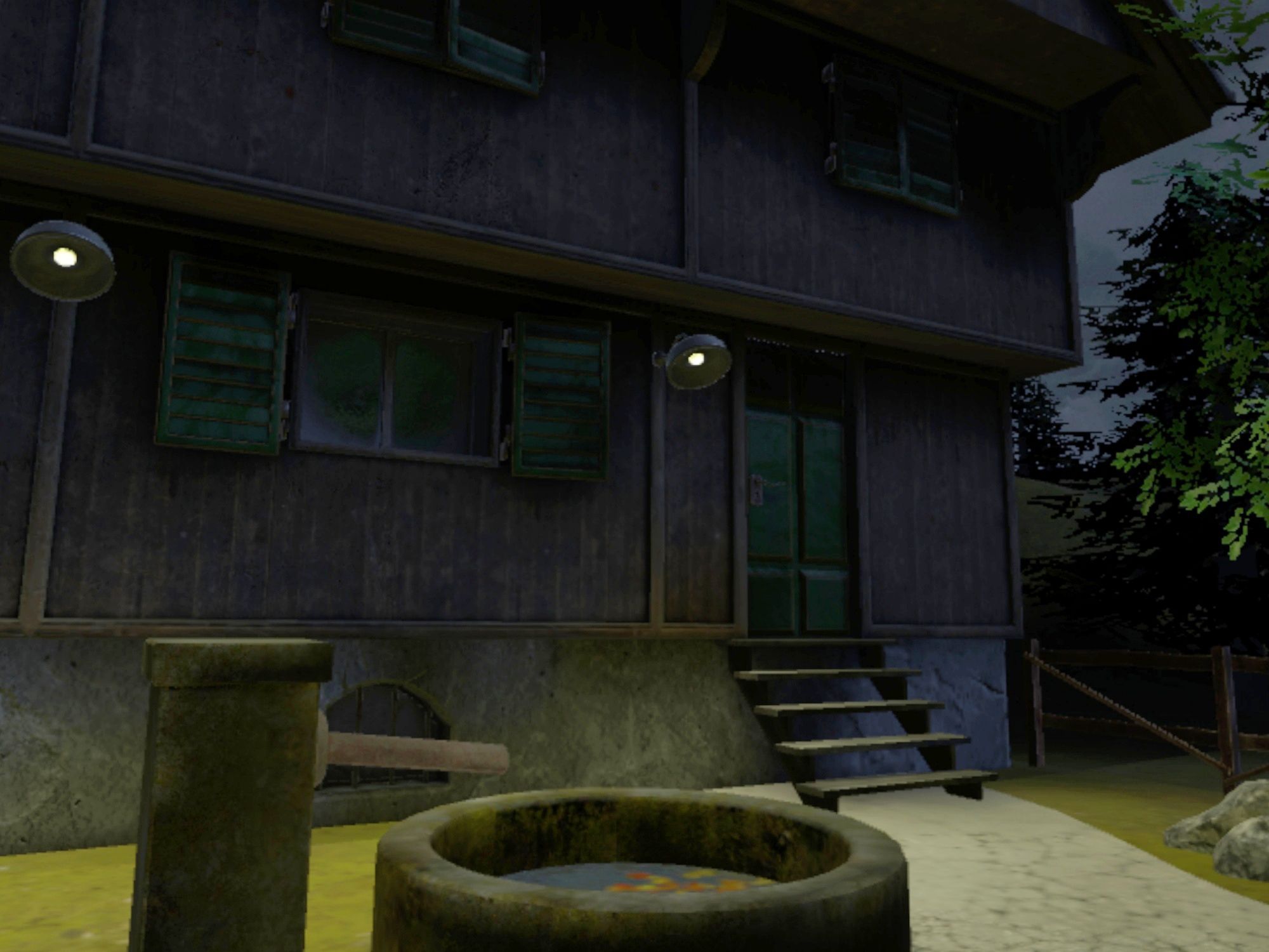 Spookhuis: Beleef een spannend avontuur in een eng spookhuis in de nacht.