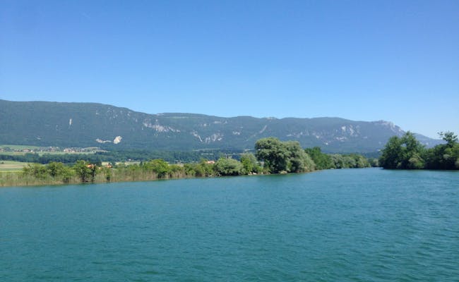 The Aare is ideal for kayaking.