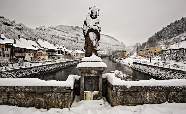 Saint-Ursanne (Foto: Schweiz Tourismus, , BAFU:Marcus Gyger