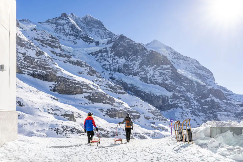 Eigergletscher Schlitteln