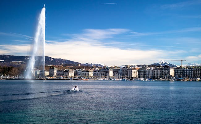 Jet d'eau in Lake Geneva