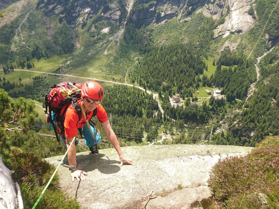 Interlaken Klettern am Fels
