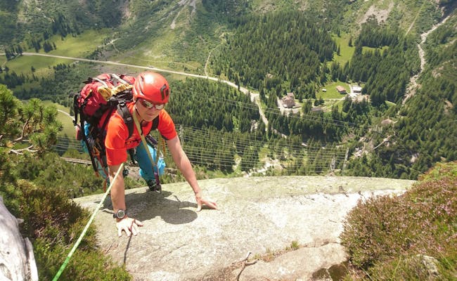 Arrampicarsi sulla roccia (Foto: Interlaken Tourismus)