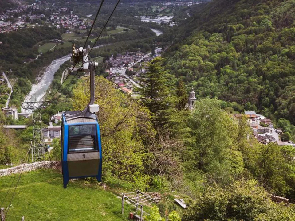 Tessin Bergbahnen Seilbahn Intragna Pila Costa