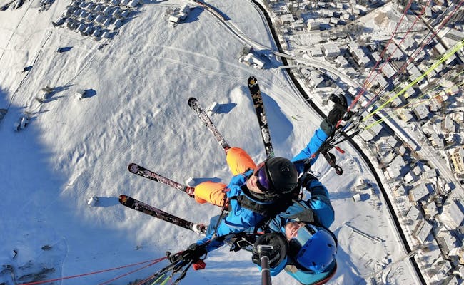 Ski Parapente Tandem Davos (Photo : Air Davos)