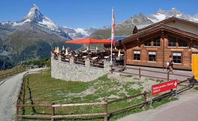 Sunnegga Restaurant Matterhorn (Foto: Zermatt Tourismus)