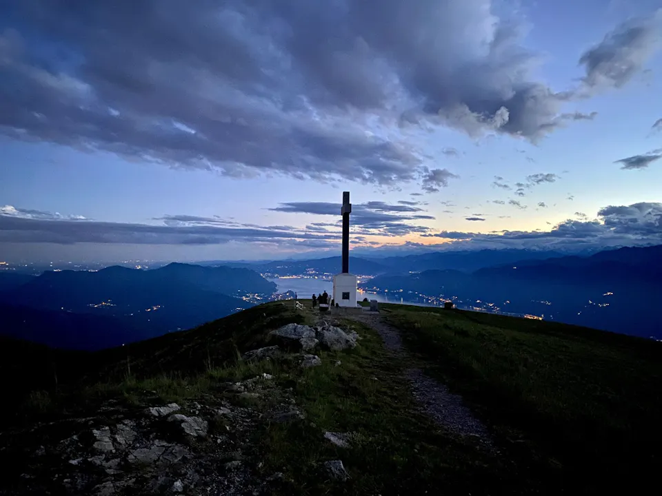 Monte Lema Gipfel
