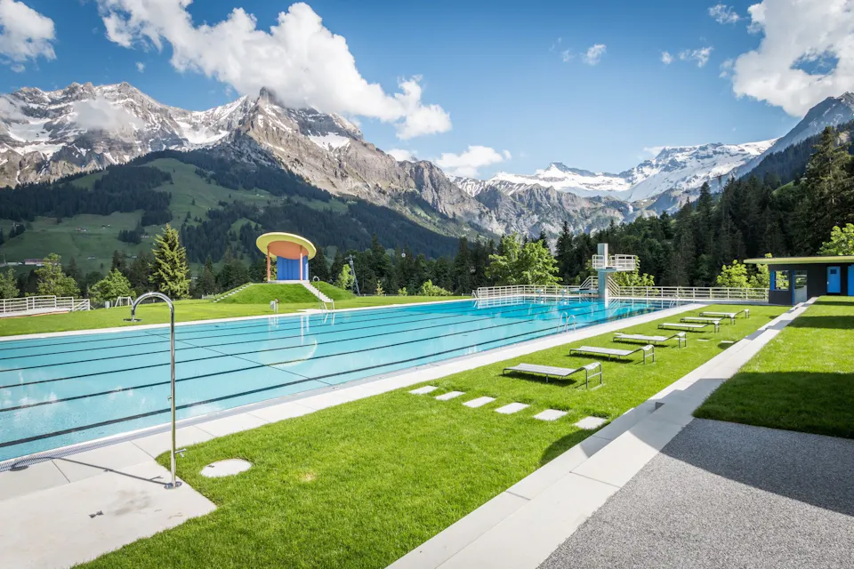 Adelboden Schwimmbad Gruebi