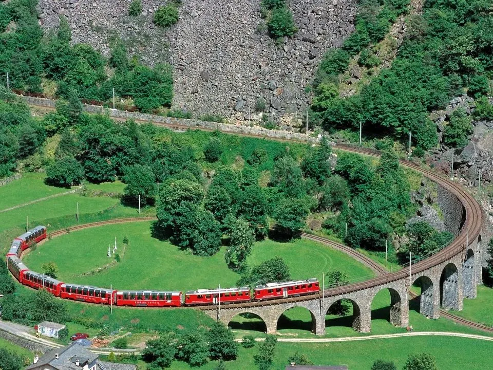 Brusio Viadukt