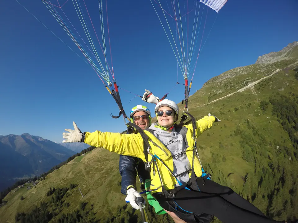 Gleitschirmfliegen Schweiz 