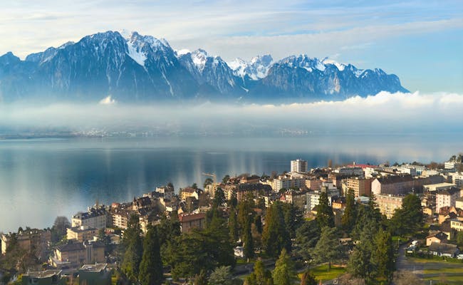 Bergpanorama bei Montreux (Foto: Unsplash)