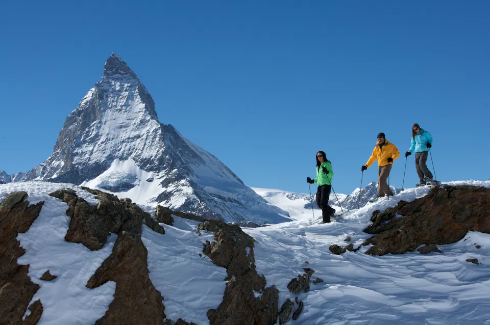 Matterhorn Glacier Paradise - Schneeschuhwandern Trail