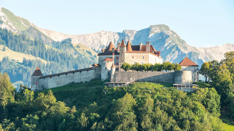 Schlösser Schweiz Chateau de Gruyeres