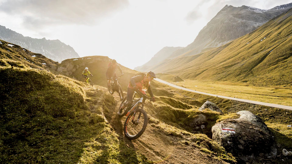 Mountainbike Schweiz MTB Albula