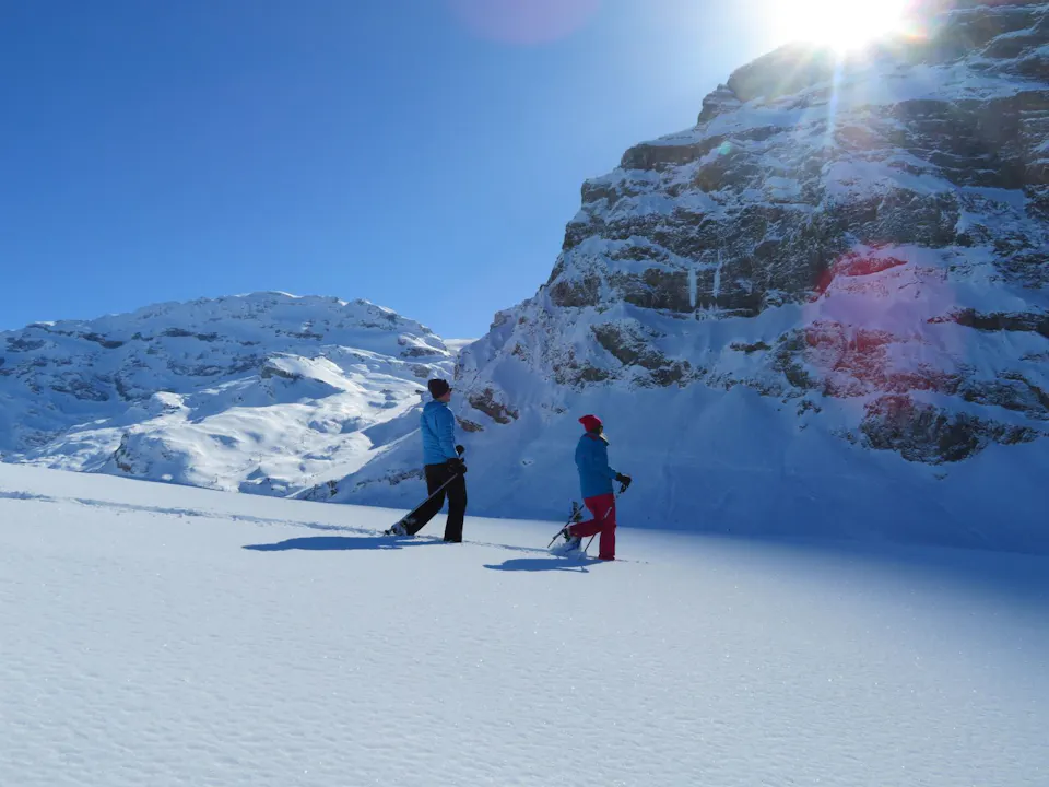 Trübsee Schneeschuhwandern