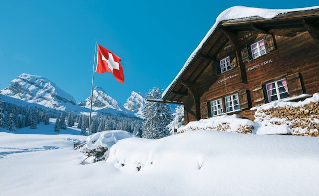 SAC hut in Toggenburg (Photo: Switzerland Tourism, Christof Sonderegger)