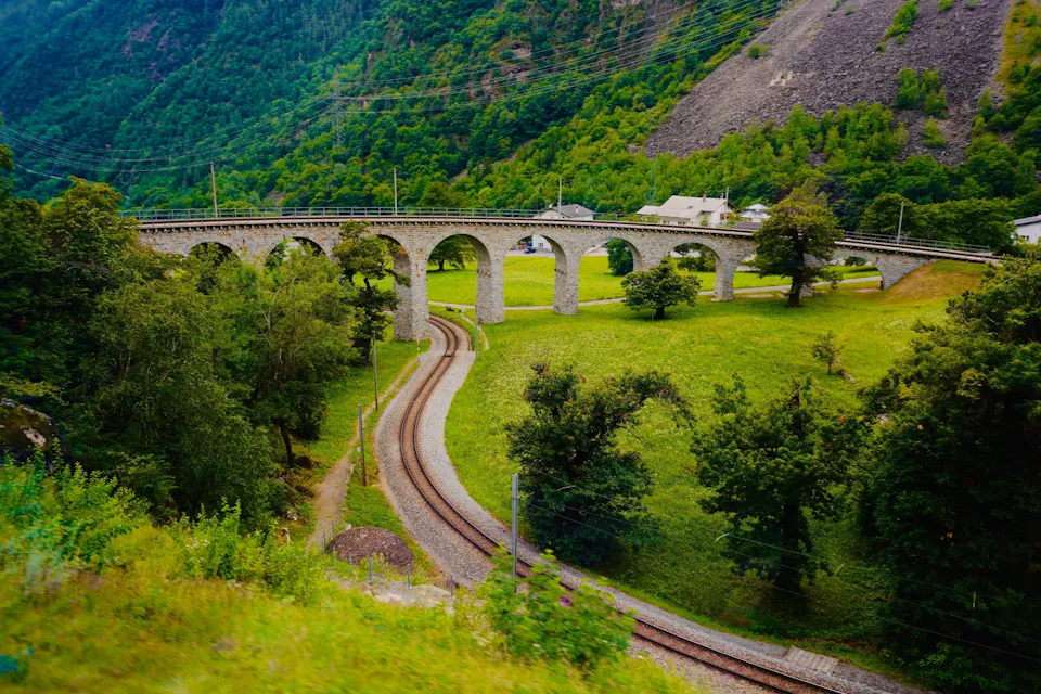 Kreisviadukt Brusio