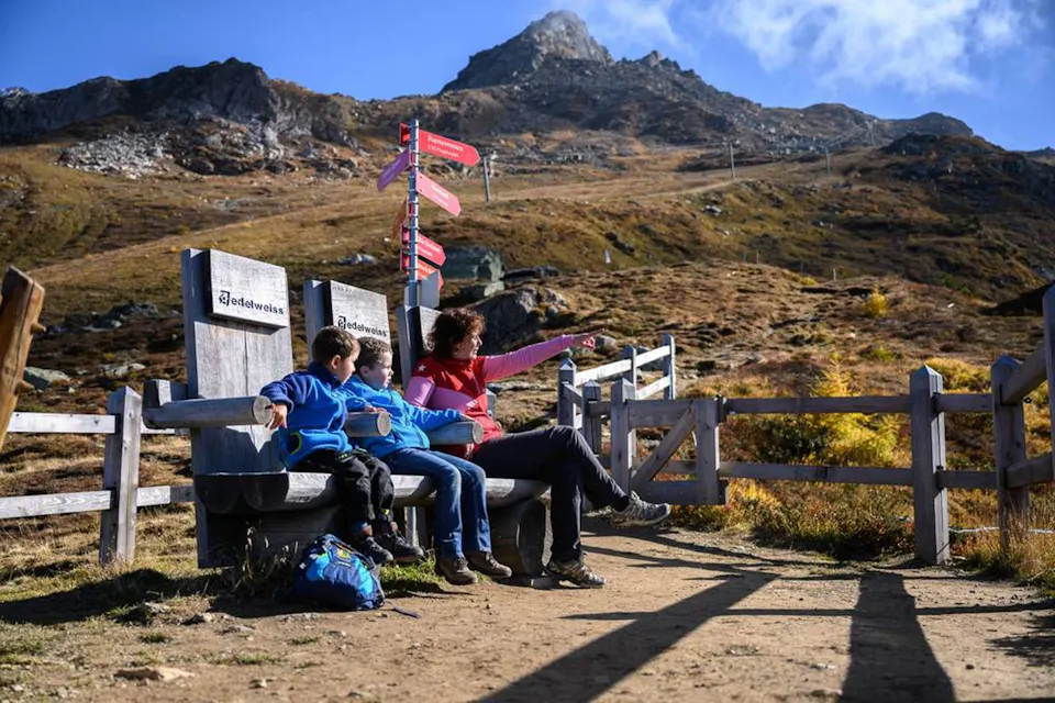 Corvatsch Wandern Edelweissbänkli