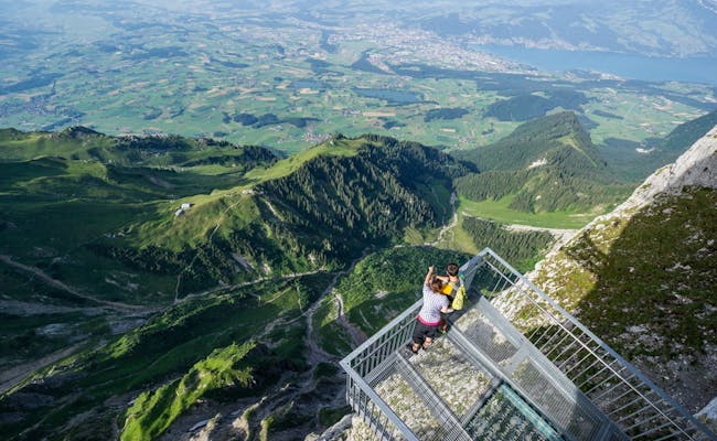Aussichtsplattform Stockhorn (Foto: Schweiz Tourismus Reto Nyffenegger)