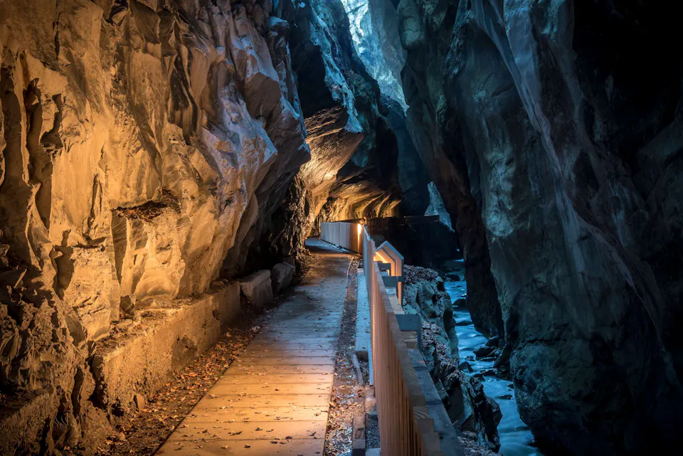 Heidiland Taminaschlucht