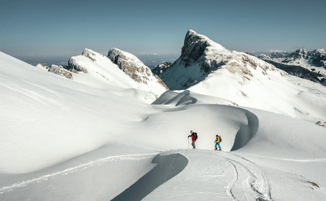 Ski de randonnée (photo : Suisse Tourisme, Martin Maegli)