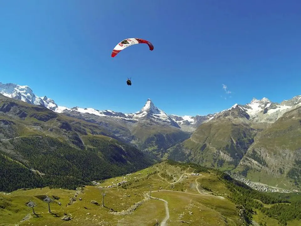 Zermatt Gleitschirm