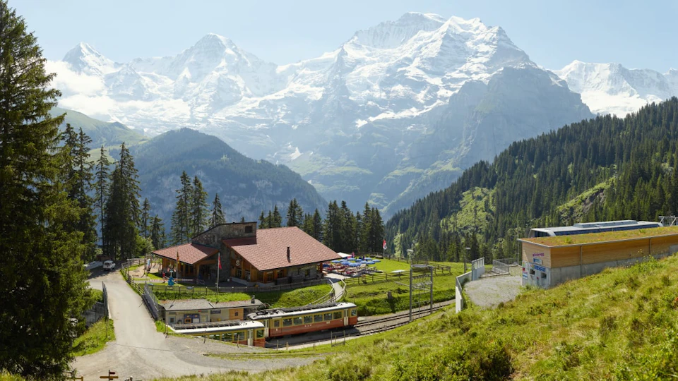 Berner Oberland Mürren Winteregg