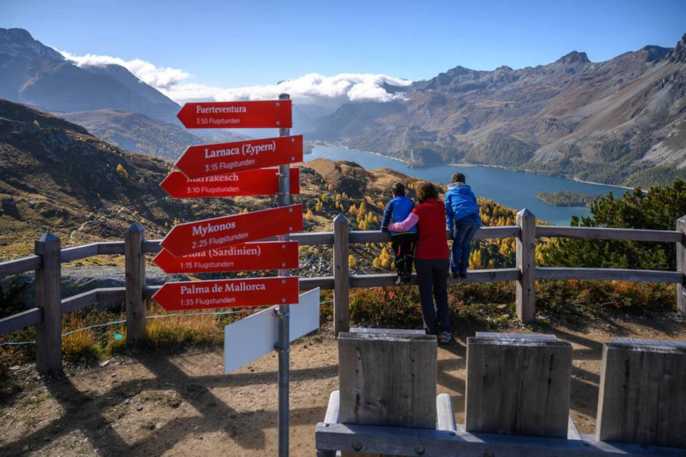 Corvatsch Wandern Edelweissbänkli