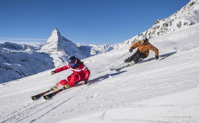 Faire du ski à Zermatt (Photo : Zermatters)