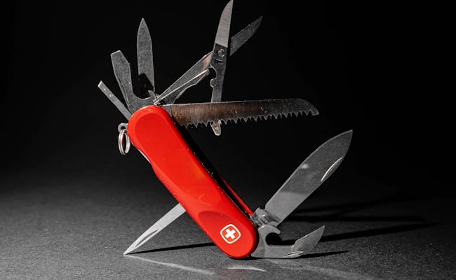 ... comes from the Swiss company Victorinox.