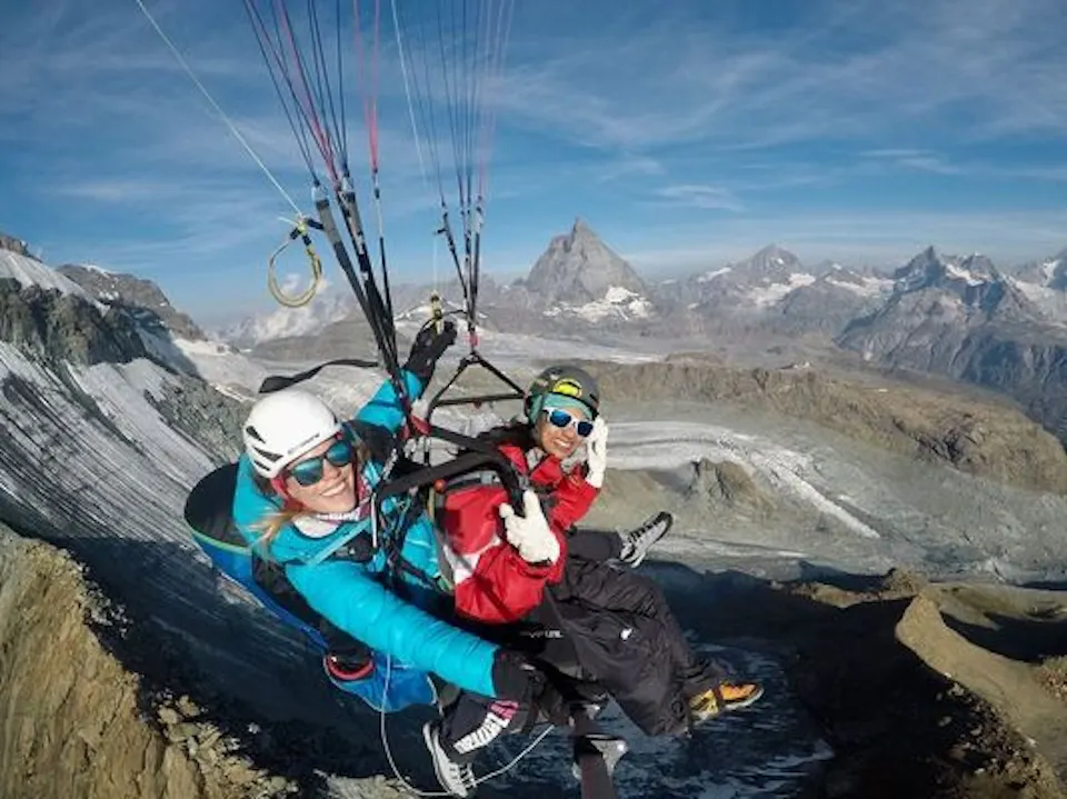 Zermatt Gleitschirm