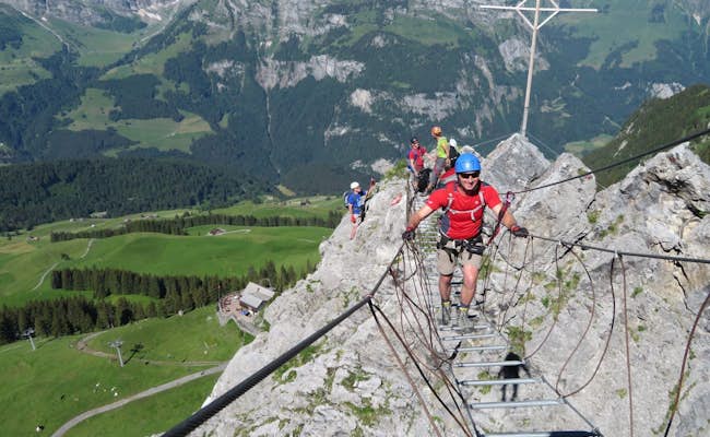 Brunni Engelberg Klettersteig Rock Safety