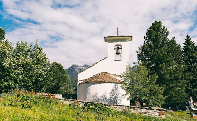 Église de montagne de Fex (photo : Engadin St Moritz Tourismus)