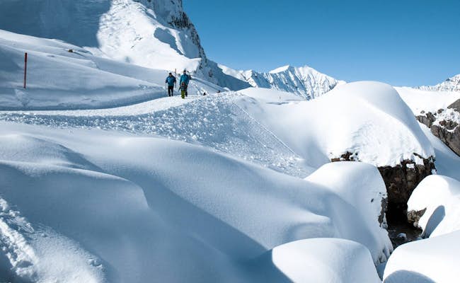 Randonnée hivernale (photo : Bergbahnen Engstligenalp)