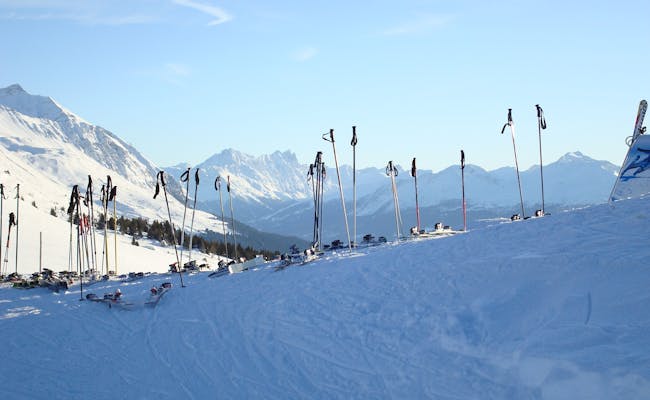 Skifahren mit Snow'n'Rail (Foto: Seraina Zellweger)