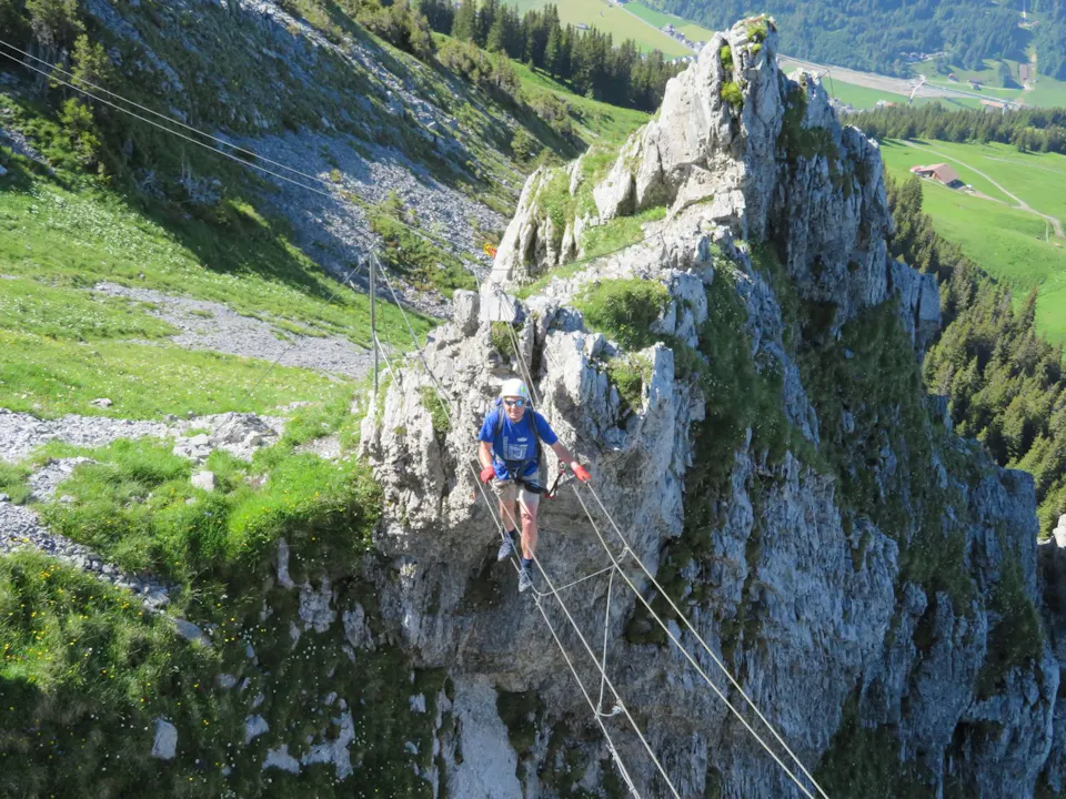Engelberg Klettersteig Rigidalstock