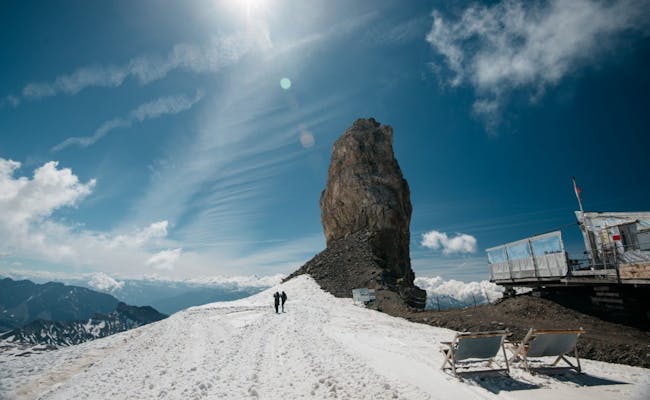 Glacier Walk (photo : Raphael Dupertuis Gstaad 3000 )