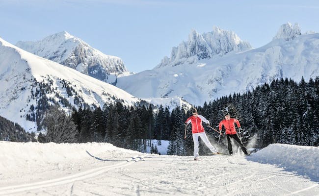 Cross-country skiing Titlis (Photo: Titlis Bergbahnen)