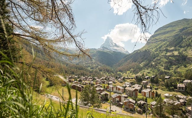 Blick auf Zermatt (Foto: Pascal Gertschen)