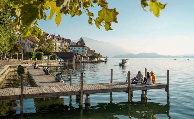 Lac de Zoug (photo : Suisse Tourisme Andre Meier)