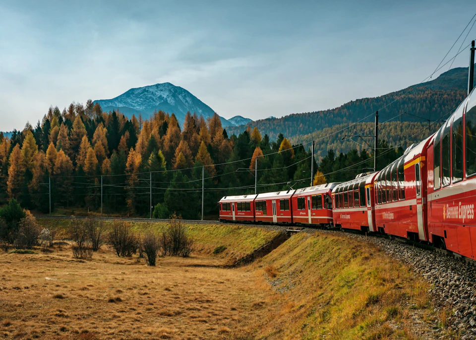 Bernina Express Pontresina