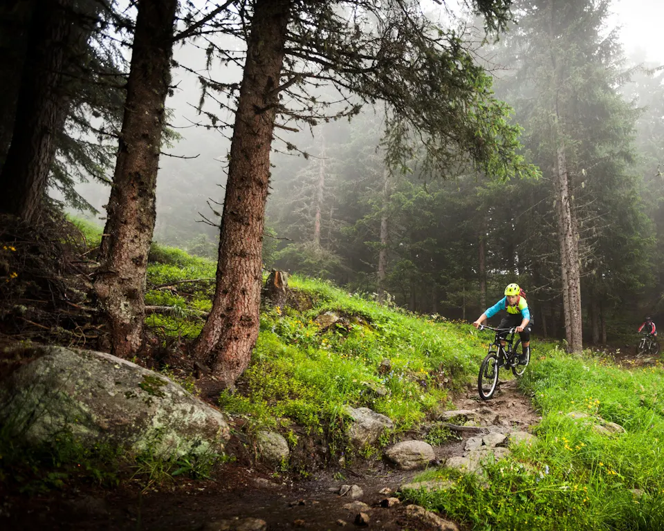 Mountainbike Schweiz MTB Route 158 Haexutrail 