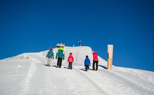 Randonnée hivernale (photo : Bergbahnen Männlichen)