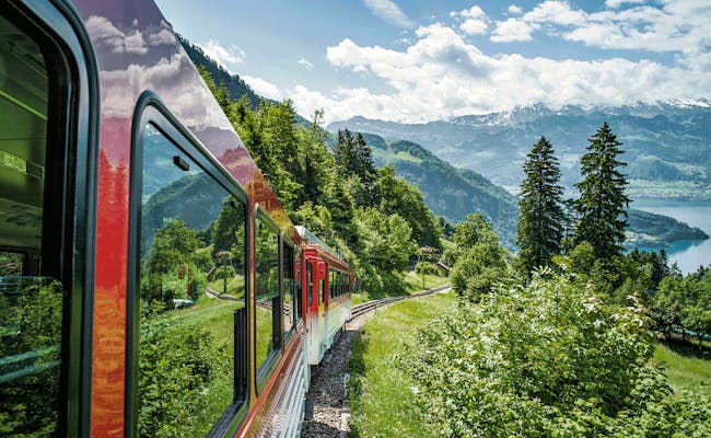 Zug in der Schweiz (Foto: Swiss Travel System)